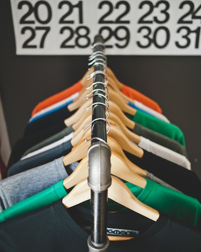 Plain Gray Roundneck T-Shirt Stack